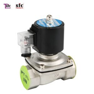 WATER-POOF SOLENOID VALVE (STAINLESS STEEL) (NC) 2WBA