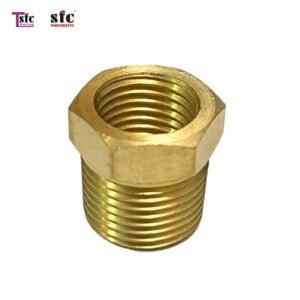 ข้อต่อทองเหลือง ต่อตรง เกลียวนอก x ใน 3220