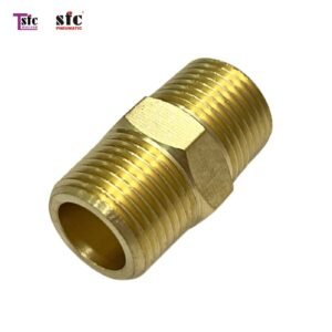 ข้อต่อทองเหลือง ต่อตรง เกลียวนอก x นอก 3325