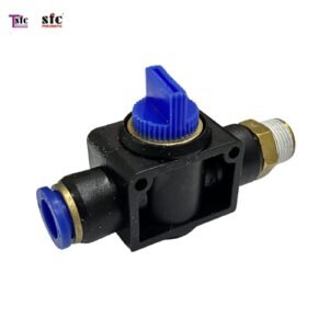 ฟิตติ้งแฮนววาล์ว เสียบสาย เกลียวนอก HVSF