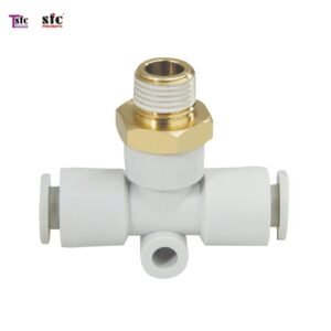 ข้อต่อเสียบสาย เกลียวกลาง KQ2T