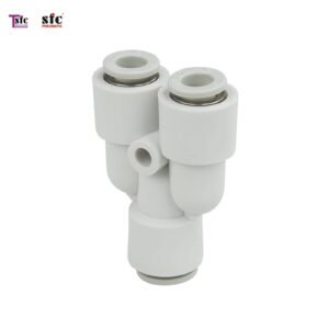 ฟิตติ้งเสียบสายตัววาย สามทาง Q2U