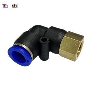ฟิตติ้งข้องอ 90 องศา เสียบสาย เกลียวใน SPLF