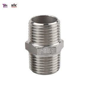 ฟิตติ้งสแตนเลส เกลียวนอก x นอก ST3325.