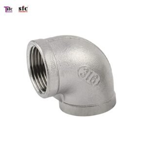 ฟิตติ้งสแตนเลส ข้องอ 90 องศา เกลียวใน x ใน ST3500