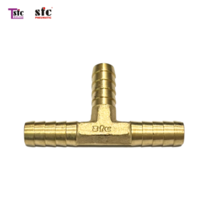 ฟิตติ้งทองเหลืองตัวที หางปลาไหลสามทาง 155