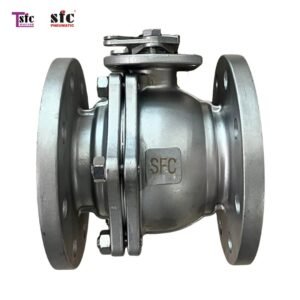 2PC BALL VALVE SUS316 HIGH PLATFORM 2BVH10K