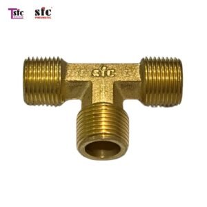 ข้อต่อทองเหลืองตัวที เสียบสายสามทาง 3650