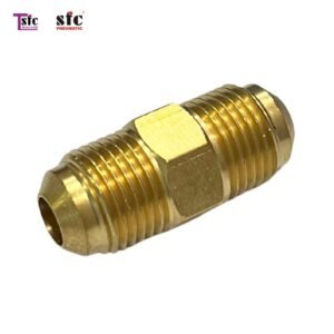 ข้อต่อทองเหลือง หัวแฟร์สองทาง 42