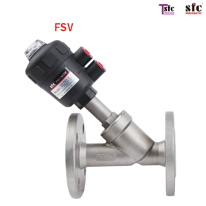 Flange Connection Gas Angle Seat Valve FSV