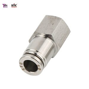 ฟิตติ้งสแตนเลส เสียบสาย เกลียวใน STCF