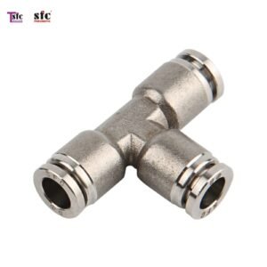 ฟิตติ้งสแตนเลส เสียบสายสามทาง STE