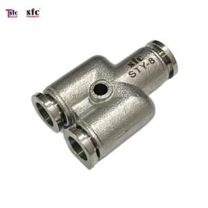 ฟิตติ้งสแตนเลสตัววาย เสียบสายสามทาง STY