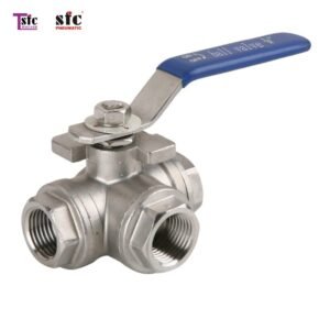 Stainless steel ball valves SUS-316 3WAY T-3WAY